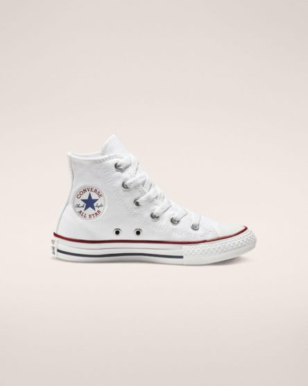 Tenisky Vysoke Converse Chuck Taylor All Star Klasické Chlapcenske Biele | SK AQLKH6